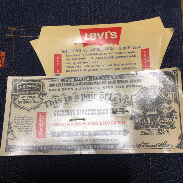 80s Levi's 505 デニムパンツ USA製 デッドストック ビンテージ