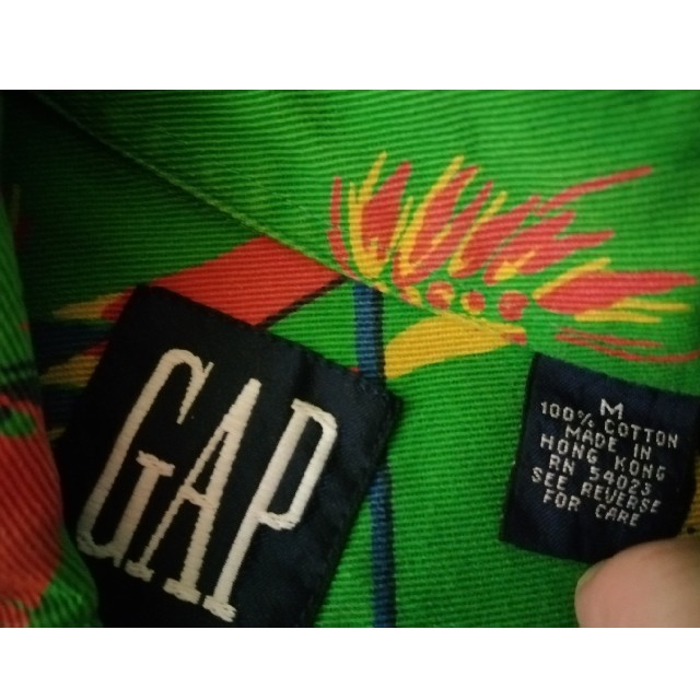 GAP(ギャップ)のオールドギャップ　柄シャツ メンズのトップス(シャツ)の商品写真