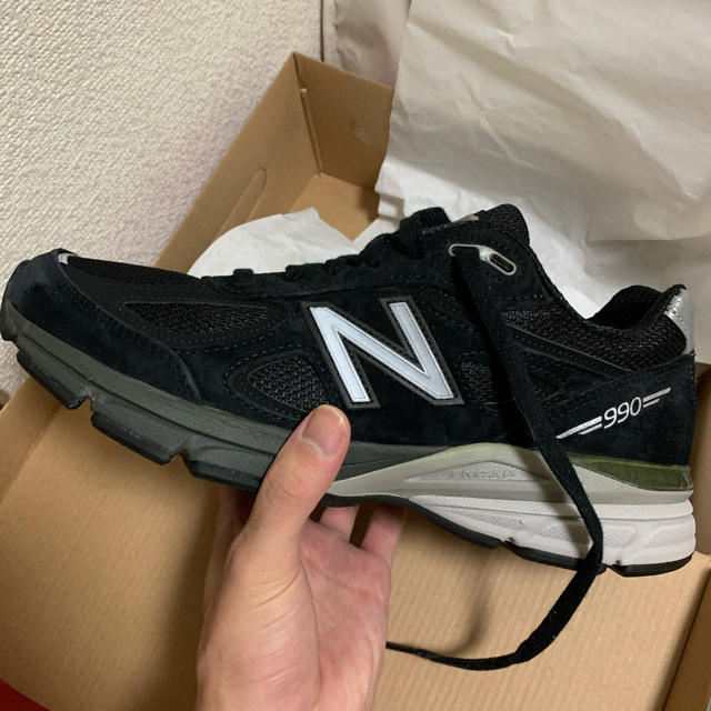 New Balance - new balance 990 BK4 ニューバランス990v4 スニーカーの通販 by 湯's  shop｜ニューバランスならラクマ