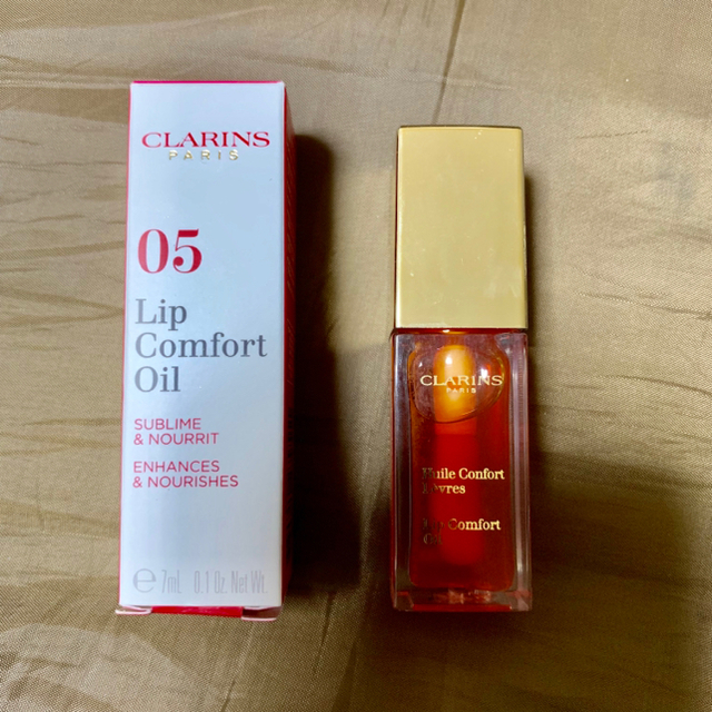 CLARINS(クラランス)のクラランス コンフォート リップオイル 05 タンジェリン コスメ/美容のベースメイク/化粧品(リップグロス)の商品写真