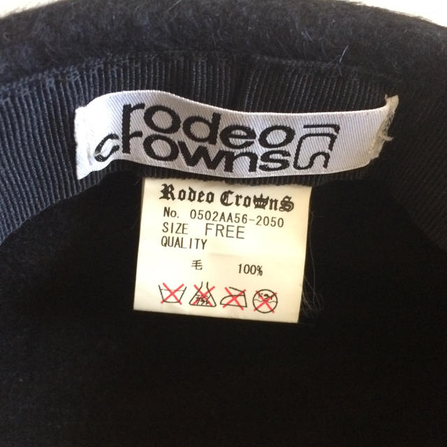 RODEO CROWNS(ロデオクラウンズ)のRODEO CROWNS ベレー帽 レディースの帽子(ハンチング/ベレー帽)の商品写真