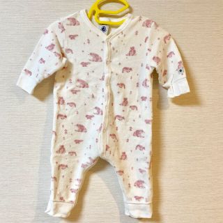 プチバトー(PETIT BATEAU)のさくらさん限定 プチバトー とブリーズのロンパース(ロンパース)