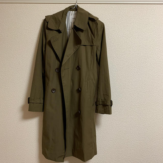 INGNI(イング)のコート　カーキ色 レディースのジャケット/アウター(ロングコート)の商品写真