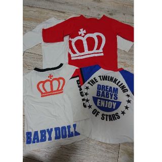 ベビードール(BABYDOLL)のベビードールドリームベビー長袖110ロンTセット(Tシャツ/カットソー)