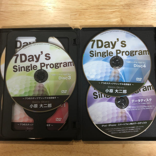 小原大二郎　7Day's Single Program スポーツ/アウトドアのゴルフ(その他)の商品写真