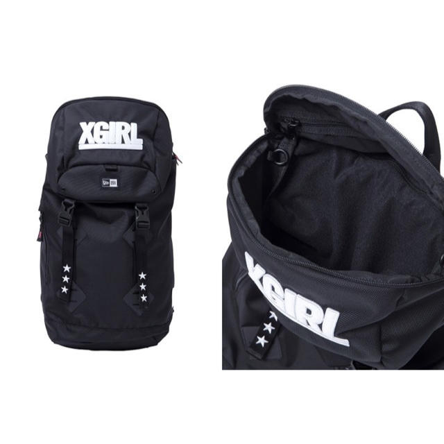 限定値下》x-girl & newera コラボ リュックサック バックパック 限定値下》x-girl & newera コラボ リュックサック バックパック