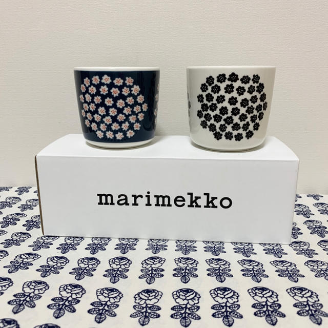 marimekko マリメッコ 日本限定ラテマグ プケッティ　2点 新品送料込