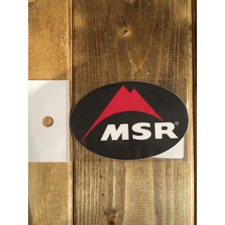 エムエスアール(MSR)のMSR ロゴオーバルステッカー 正規品(その他)