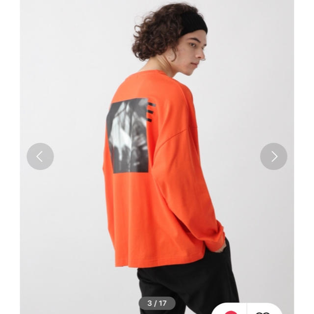 HARE(ハレ)のハレ　バックフォトオーバーサイズ メンズのトップス(Tシャツ/カットソー(七分/長袖))の商品写真