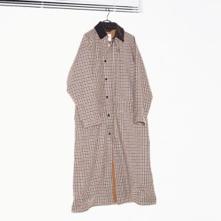 バーブァー(Barbour)のroku × barbour 別注コート バーレー チェック(ロングコート)