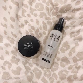 メイクアップフォーエバー(MAKE UP FOR EVER)のMAKE UP FOR EVER パウダーとミスト　セット(フェイスパウダー)