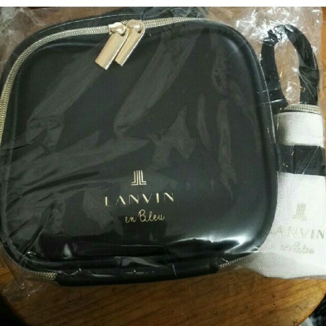 LANVIN(ランバン)のLANVIN ミニバッグチャーム＆レザーポーチsweet付録 レディースのファッション小物(ポーチ)の商品写真