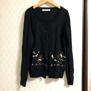 フランシュリッペ(franche lippee)のサーカス刺繍のカーディガン(カーディガン)