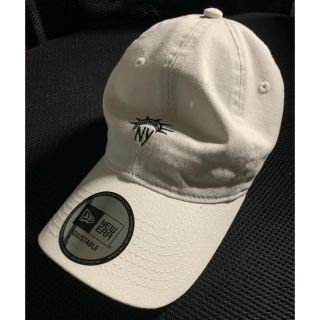 ニューエラー(NEW ERA)のNEW ERA キャップ 白 NYロゴ(キャップ)