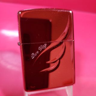 ジッポー(ZIPPO)の新品未使用品❤11L`Zippo❤イオンレッド❤PUREWING❤送料無料(タバコグッズ)