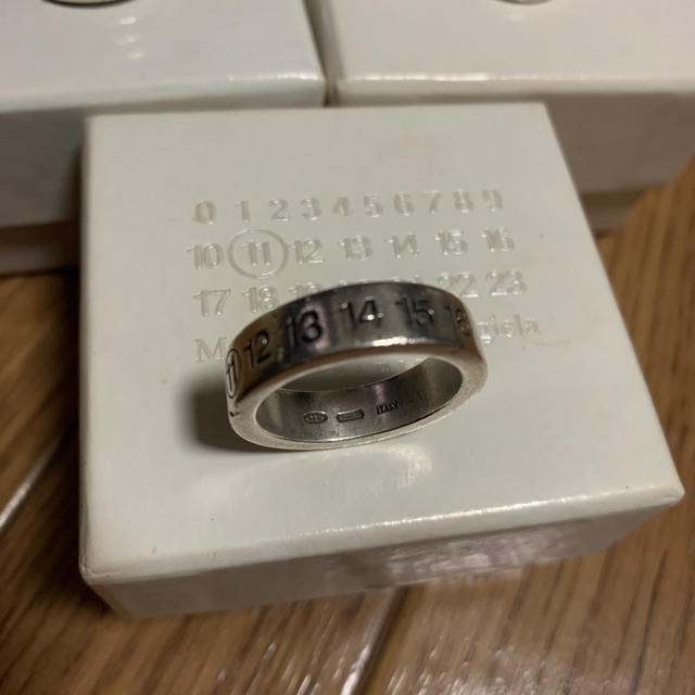 Maison Margiela Wide Number Ring XS 新品