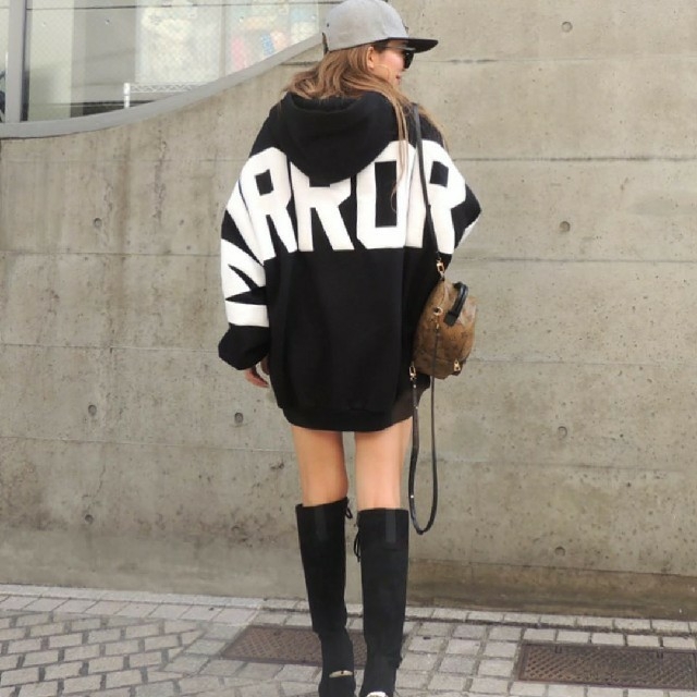 値下げ！ mirror9 ICON Hoodie BKWH パーティを彩るご馳走や