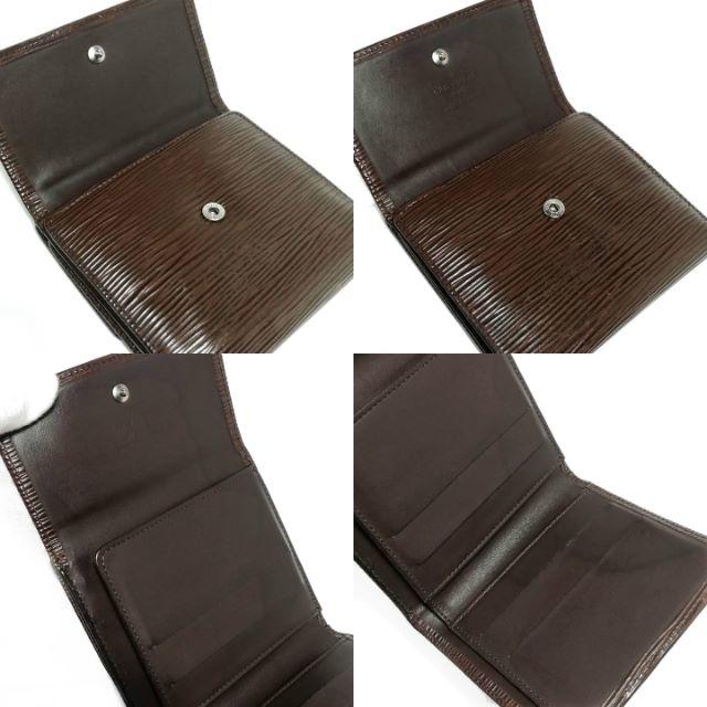 ルイヴィトン エピ Wホック コンパクト財布 モカブラウン 三つ折り ... ルイヴィトン エピ Wホック コンパクト財布 モカブラウン 三つ折り財布
