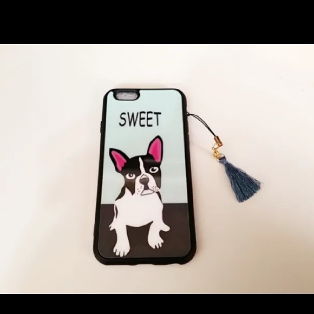 送料無料！iPhoneケース！犬 アニマル プレセント 人気 可愛い スマホ/家電/カメラのスマホアクセサリー(iPhoneケース)の商品写真