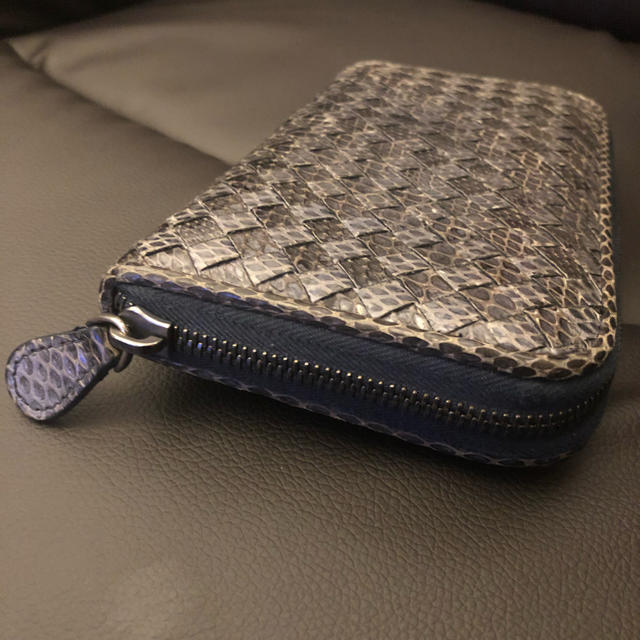 Bottega Veneta - Bottega Veneta イントレチャートラウンドファスナー