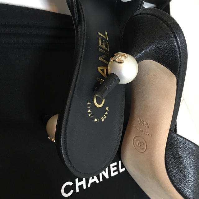 CHANEL - シャネル ミュール 新品 パールの通販 by ゆず's shop｜シャネルならラクマ