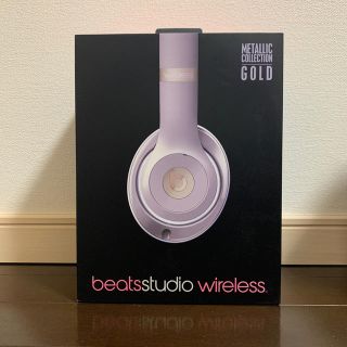 ビーツバイドクタードレ(Beats by Dr Dre)のbeatsstudio wireless ゴールド(ヘッドフォン/イヤフォン)