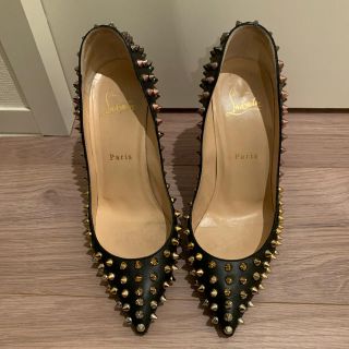 クリスチャンルブタン(Christian Louboutin)のChristian Louboutin 37 スタッズ パンプス(ハイヒール/パンプス)