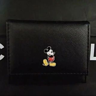 フリークスストア(FREAK'S STORE)のＤＩＳＮＥＹ×ＦＲＥＡＫＳ’Ｓ ＳＴＯＲＥミッキーマウス黒コンパクト三折財布新品(折り財布)