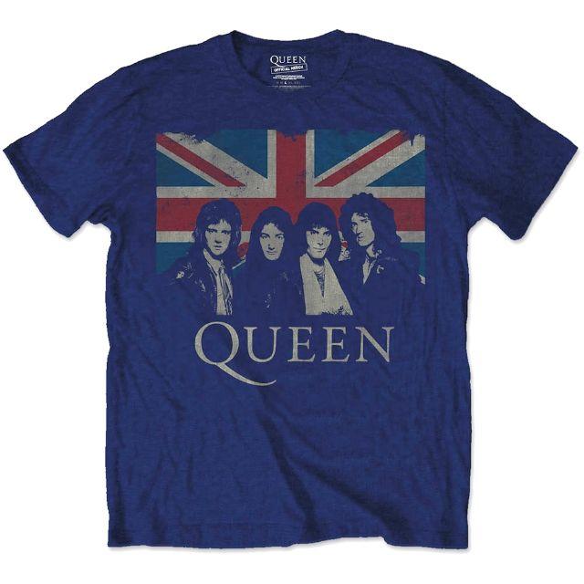 QUEEN オフィシャル/公式 Tシャツ 「 UNION JACK」 001