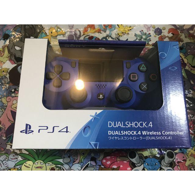 新品 ワイヤレスコントローラー DUALSHOCK 4 ウェイブ・ブルー