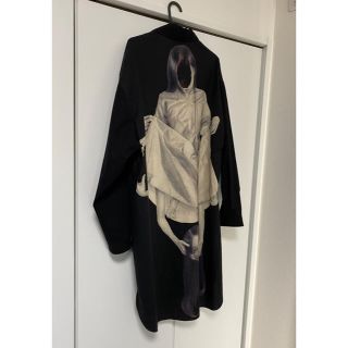 ヨウジヤマモト(Yohji Yamamoto)のYohji Yamamoto black Scandal シャツ 内田すずめ(シャツ)