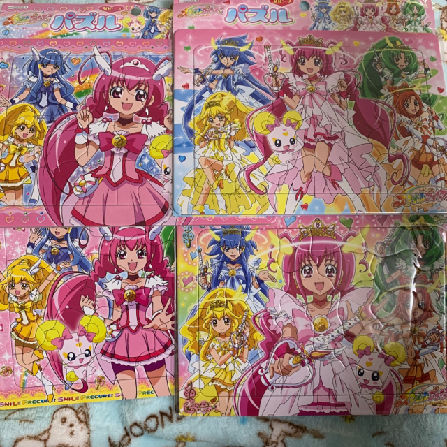 SUNSTAR(サンスター)の専用🎁プリキュア ❤️スマイルプリキュア ❤️パズル4セット エンタメ/ホビーのおもちゃ/ぬいぐるみ(キャラクターグッズ)の商品写真