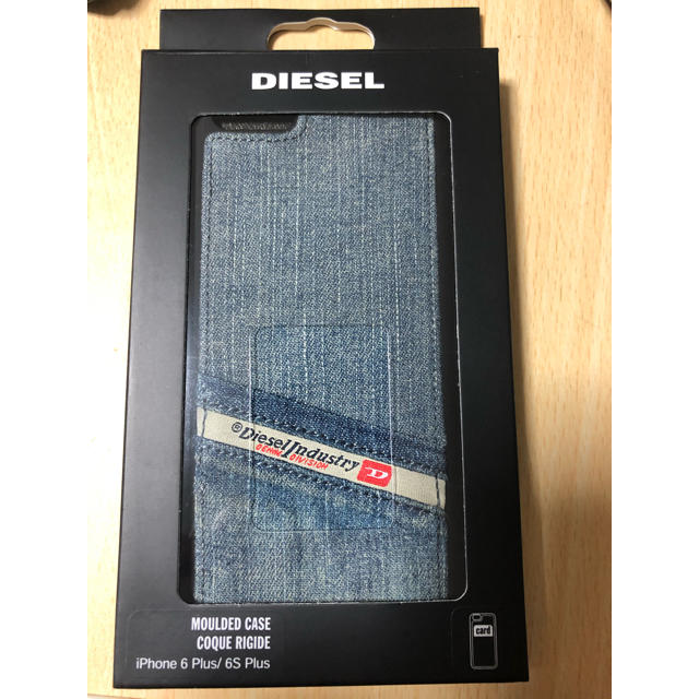 DIESEL(ディーゼル)のディーゼル iPhone6plus、6Splusデニムカバー スマホ/家電/カメラのスマホアクセサリー(iPhoneケース)の商品写真