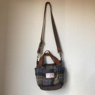 ハリスツイード(Harris Tweed)のFolna×ハリスツイード　バケツ型２wayバッグ(ショルダーバッグ)