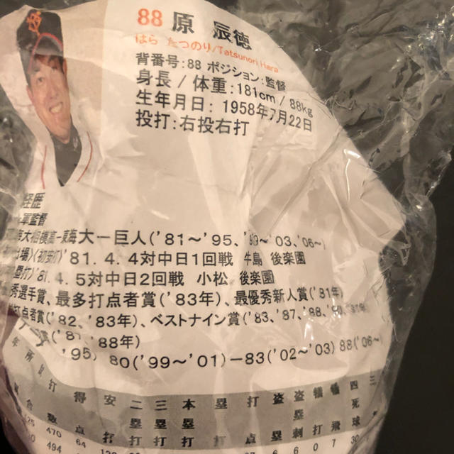 読売ジャイアンツ(ヨミウリジャイアンツ)の辰徳監督　専用　第二期　2006から2015年就任時　サインボール スポーツ/アウトドアの野球(記念品/関連グッズ)の商品写真