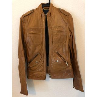 DOLCE&GABBANA - ドルチェ&ガッバーナ レザージャケット 38サイズの