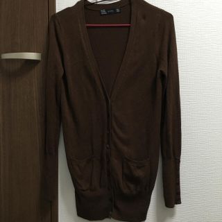 ザラ(ZARA)のZARA ロングカーディガン(カーディガン)