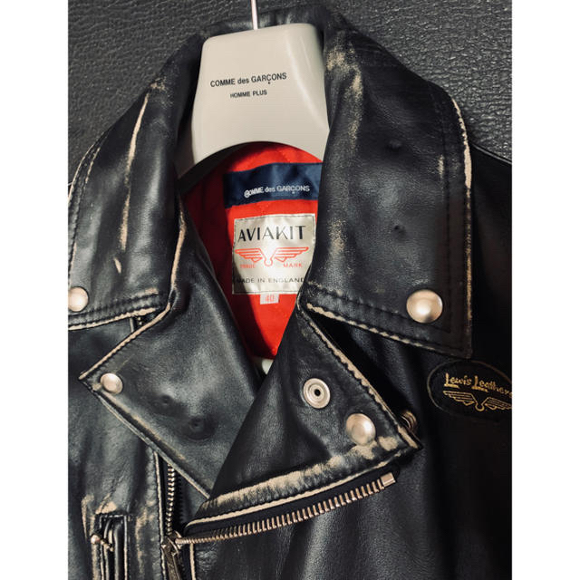 COMME des GARCONS - コムデギャルソン ルイスレザー 40の通販 COMME des GARCONS - コムデギャルソン ルイスレザー 40の通販