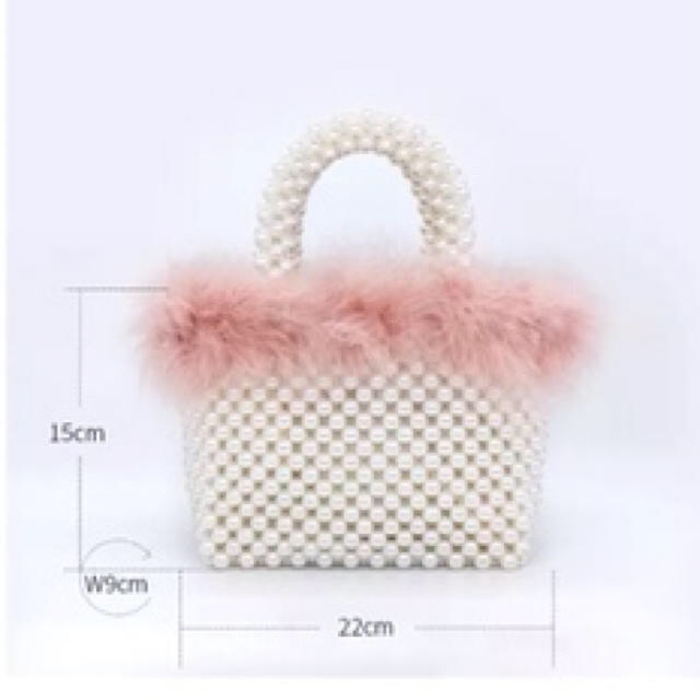 Lochie - Pearl handbag fake fur(coffe) フェイクファーバッグの通販