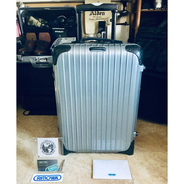 専用ページ！RIMOWA/リモワ キャリーケース 35L シルバー×ブラック