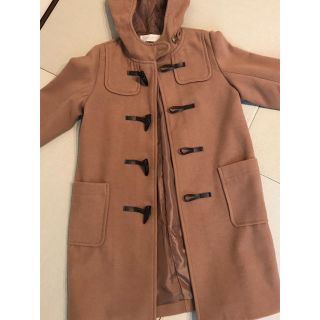 ショコラフィネローブ(chocol raffine robe)のchocol raffine robe ダッフルコート キャメル(ダッフルコート)