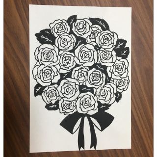 切り絵 花束の通販 ラクマ