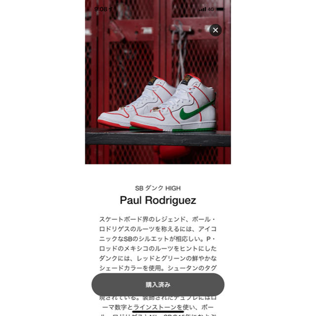 NIKE SB ダンク HIGH Paul Rodriguez