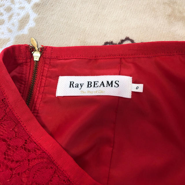 Ray BEAMS(レイビームス)のレース膝丈タイトスカート レディースのスカート(ひざ丈スカート)の商品写真