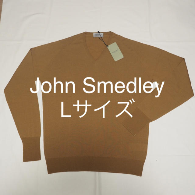 JOHN SMEDLEY  WOOL  深Vネック  【新品】