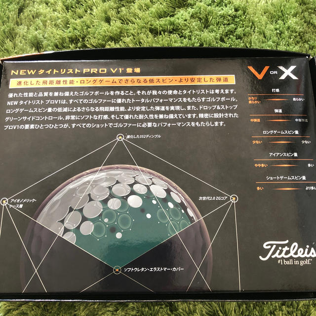 Titleist(タイトリスト)のタイトリストProV1ボールホワイト1ダース♫新品未使用！おまけ付 スポーツ/アウトドアのゴルフ(その他)の商品写真