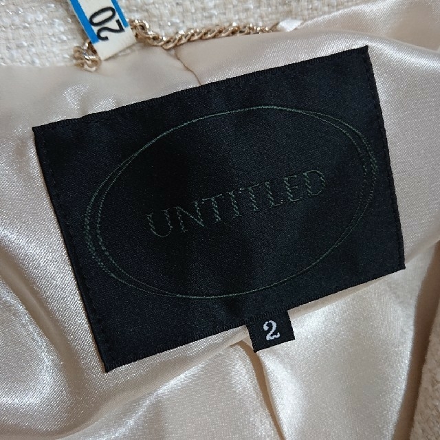 UNTITLED(アンタイトル)の美品  UNTITLED セレモニースーツ M (2) レディースのフォーマル/ドレス(スーツ)の商品写真