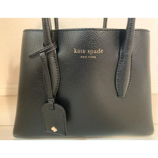 kate spade new york(ケイトスペードニューヨーク)のケイトスペード　トートバッグ　黒 レディースのバッグ(ハンドバッグ)の商品写真