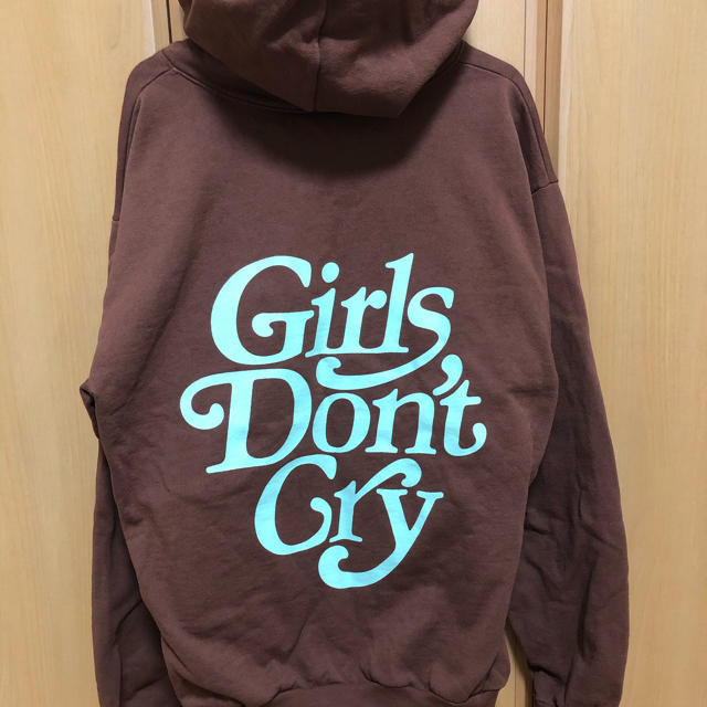 girls  don't  cry  ガールズドントクライパーカー　ブラウン