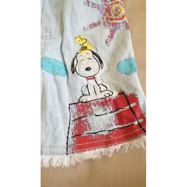 SNOOPY(スヌーピー)のスヌーピーのズボン キッズ/ベビー/マタニティのキッズ服男の子用(90cm~)(パンツ/スパッツ)の商品写真